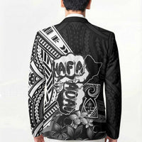 Hafa Adai Guam Discovery Day Blazer Chamorro Latte Stone Hand Black Version