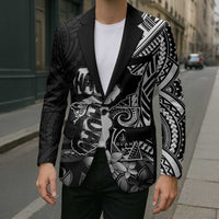 Hafa Adai Guam Discovery Day Blazer Chamorro Latte Stone Hand Black Version
