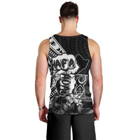 Hafa Adai Guam Discovery Day Men Tank Top Chamorro Latte Stone Hand Black Version LT14 - Polynesian Pride