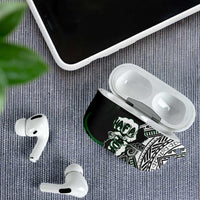 Hafa Adai Guam Discovery Day AirPods Case Chamorro Latte Stone Hand Green Version