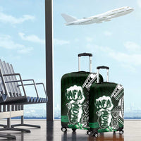 Hafa Adai Guam Discovery Day Luggage Cover Chamorro Latte Stone Hand Green Version LT14 - Polynesian Pride