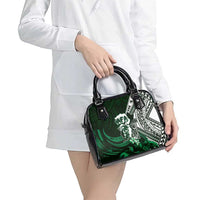 Hafa Adai Guam Discovery Day Shoulder Handbag Chamorro Latte Stone Hand Green Version LT14 - Polynesian Pride