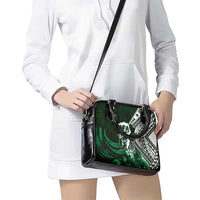Hafa Adai Guam Discovery Day Shoulder Handbag Chamorro Latte Stone Hand Green Version LT14 - Polynesian Pride