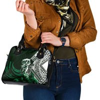 Hafa Adai Guam Discovery Day Shoulder Handbag Chamorro Latte Stone Hand Green Version LT14 - Polynesian Pride