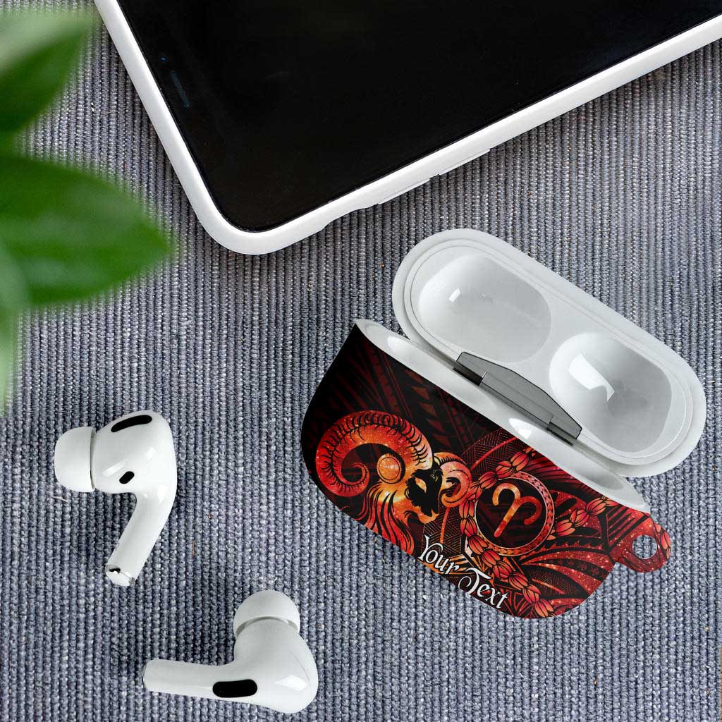 Personalised Polynesia Zodiac Aries AirPods Case Galaxy Polynesian Pattern Chest Tattoo Style LT14 - Polynesian Pride