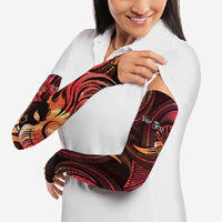 Personalised Polynesia Zodiac Aries Arm Sleeves Galaxy Polynesian Pattern Chest Tattoo Style LT14 - Polynesian Pride