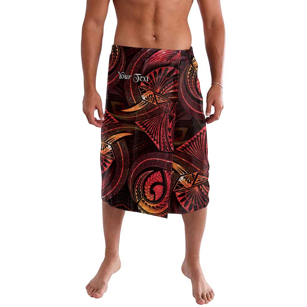 Personalised Polynesia Zodiac Aries Lavalava Galaxy Polynesian Pattern Chest Tattoo Style LT14 Red - Polynesian Pride