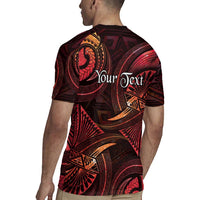 Personalised Polynesia Zodiac Aries Rugby Jersey Galaxy Polynesian Pattern Chest Tattoo Style LT14 - Polynesian Pride