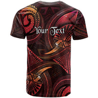 Personalised Polynesia Zodiac Aries T Shirt Galaxy Polynesian Pattern Chest Tattoo Style LT14 - Polynesian Pride
