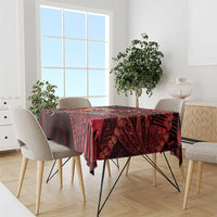 Personalised Polynesia Zodiac Aries Tablecloth Galaxy Polynesian Pattern Chest Tattoo Style LT14 - Polynesian Pride