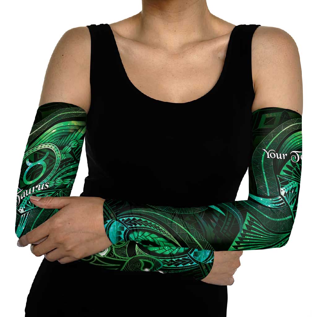Personalised Polynesia Zodiac Taurus Arm Sleeves Galaxy Polynesian Pattern Chest Tattoo Style LT14 - Polynesian Pride