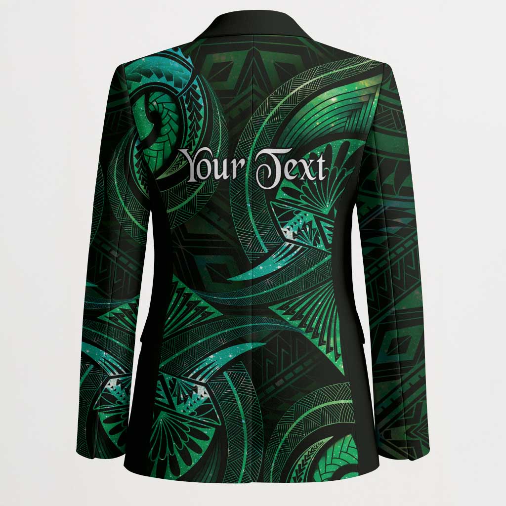Personalised Polynesia Zodiac Taurus Blazer Galaxy Polynesian Pattern Chest Tattoo Style LT14 - Polynesian Pride