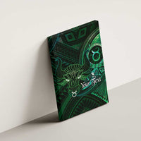 Personalised Polynesia Zodiac Taurus Canvas Wall Art Galaxy Polynesian Pattern Chest Tattoo Style LT14 - Polynesian Pride