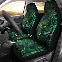 Personalised Polynesia Zodiac Taurus Car Seat Cover Galaxy Polynesian Pattern Chest Tattoo Style LT14 - Polynesian Pride
