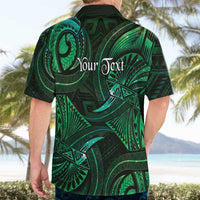 Personalised Polynesia Zodiac Taurus Hawaiian Shirt Galaxy Polynesian Pattern Chest Tattoo Style