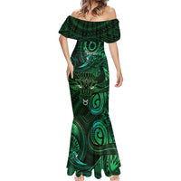 Personalised Polynesia Zodiac Taurus Mermaid Dress Galaxy Polynesian Pattern Chest Tattoo Style LT14 - Polynesian Pride