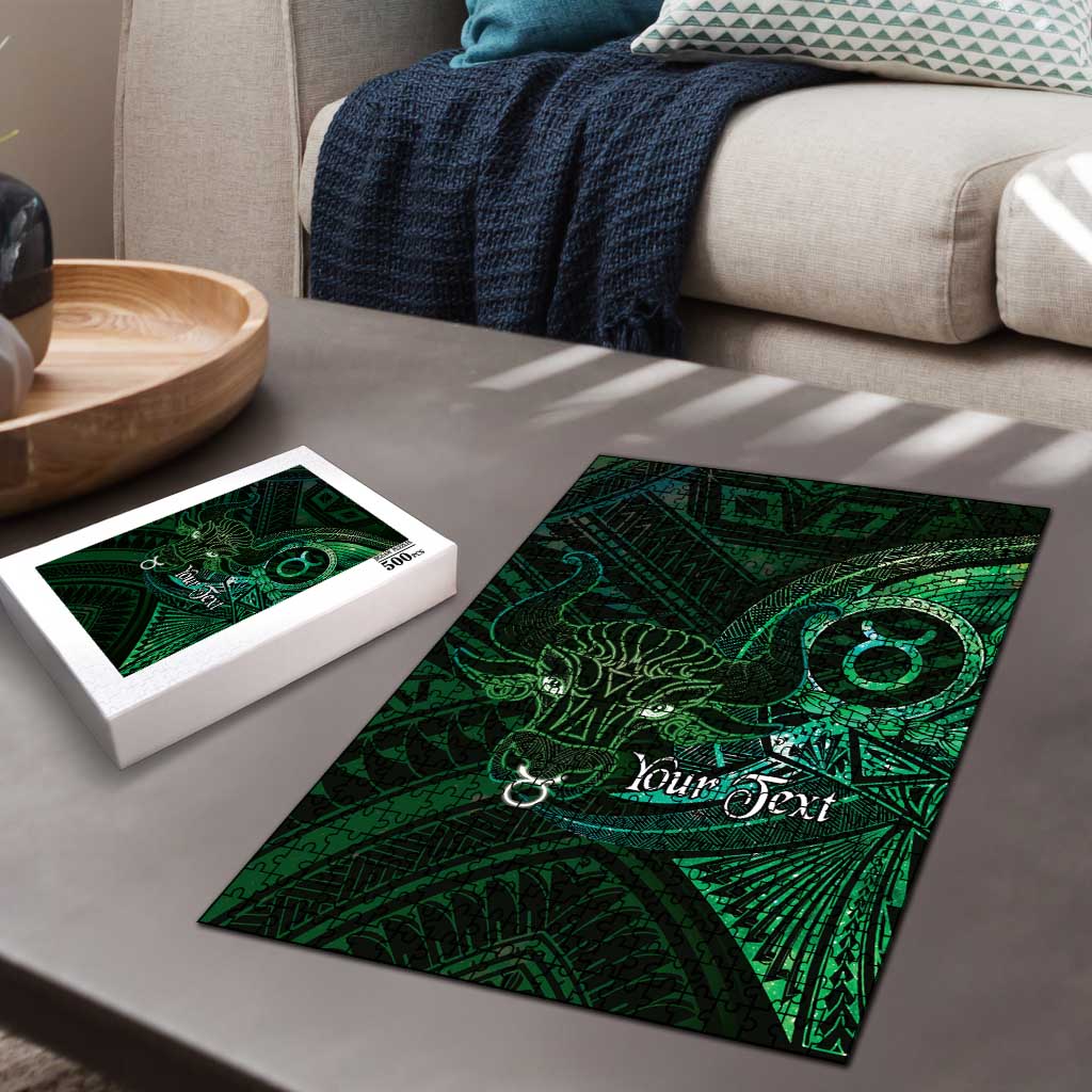 Personalised Polynesia Zodiac Taurus Puzzle Galaxy Polynesian Pattern Chest Tattoo Style LT14 - Polynesian Pride