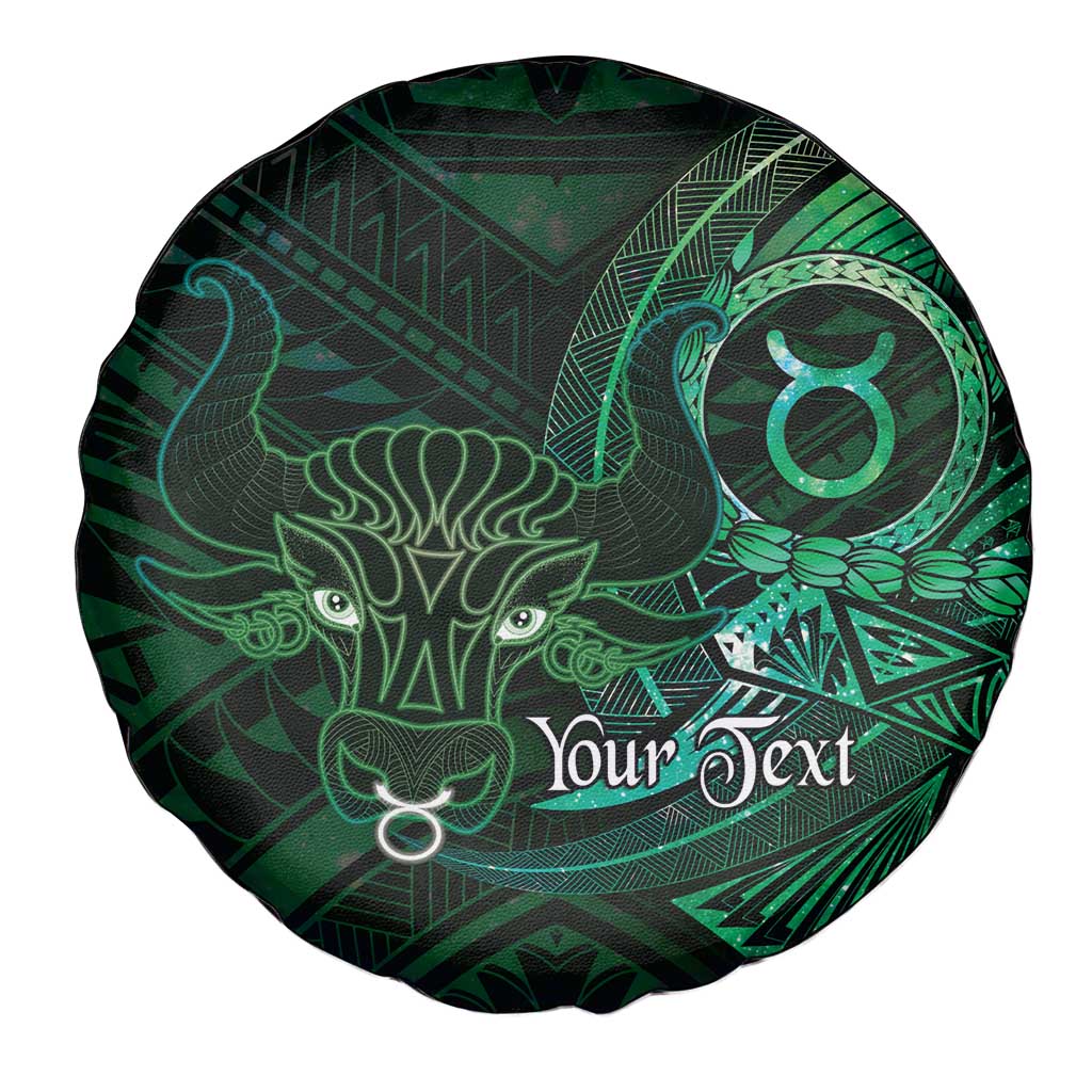 Personalised Polynesia Zodiac Taurus Spare Tire Cover Galaxy Polynesian Pattern Chest Tattoo Style LT14 - Polynesian Pride