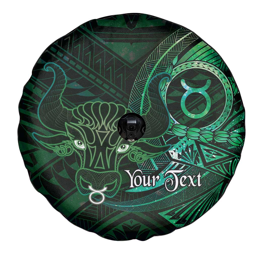 Personalised Polynesia Zodiac Taurus Spare Tire Cover Galaxy Polynesian Pattern Chest Tattoo Style LT14 - Polynesian Pride