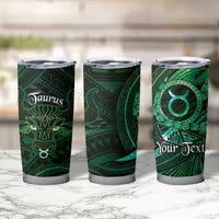 Personalised Polynesia Zodiac Taurus Tumbler Cup Galaxy Polynesian Pattern Chest Tattoo Style LT14 - Polynesian Pride