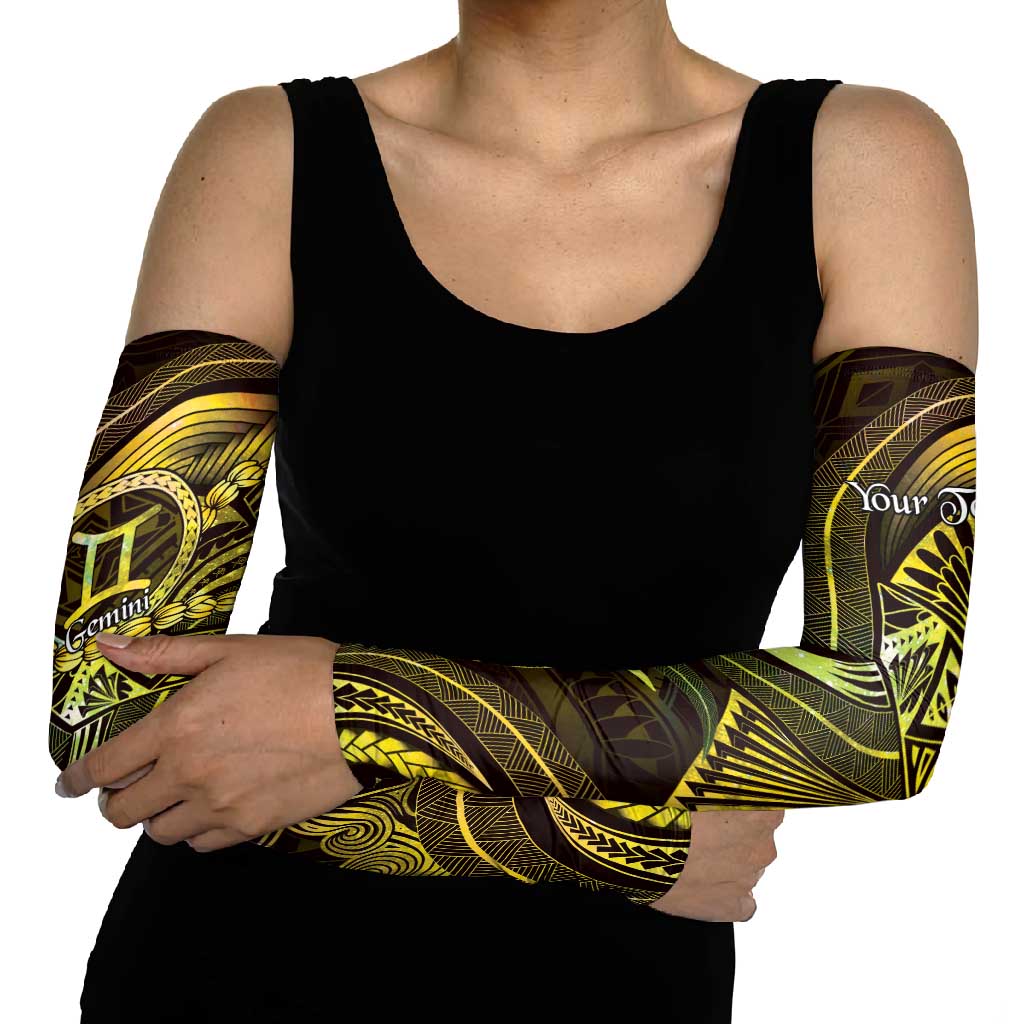 Personalised Polynesia Zodiac Gemini Arm Sleeves Galaxy Polynesian Pattern Chest Tattoo Style LT14 - Polynesian Pride