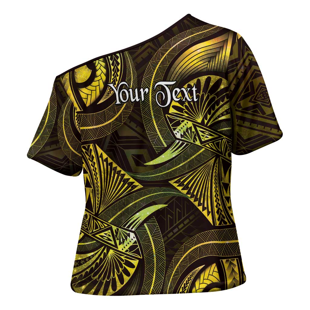 Personalised Polynesia Zodiac Gemini Cross Shoulder Shirt Galaxy Polynesian Pattern Chest Tattoo Style