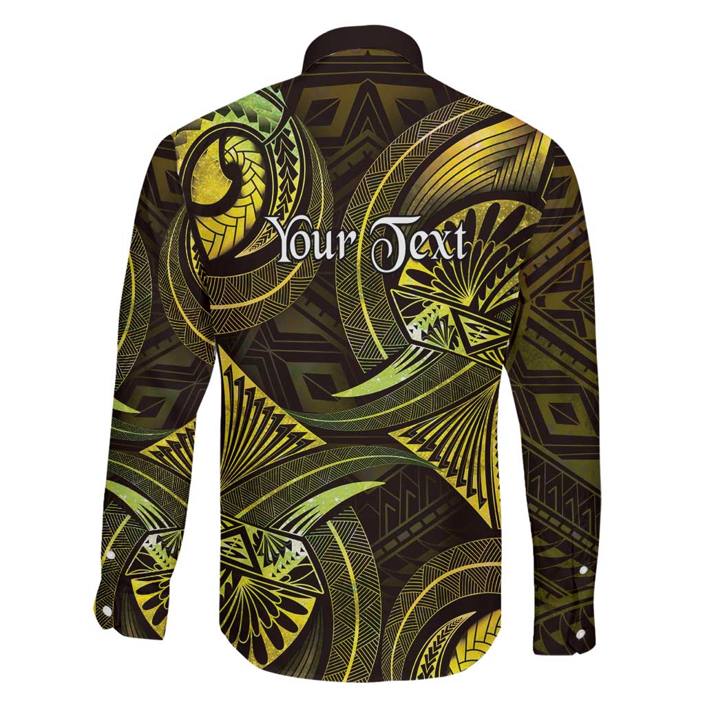 Personalised Polynesia Zodiac Gemini Family Matching Off Shoulder Maxi Dress and Hawaiian Shirt Galaxy Polynesian Pattern Chest Tattoo Style LT14 - Polynesian Pride