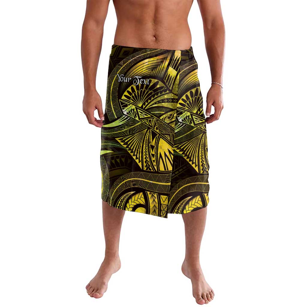 Personalised Polynesia Zodiac Gemini Lavalava Galaxy Polynesian Pattern Chest Tattoo Style LT14 Yellow - Polynesian Pride