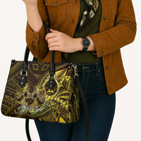 Personalised Polynesia Zodiac Gemini Leather Bag Galaxy Polynesian Pattern Chest Tattoo Style LT14 - Polynesian Pride