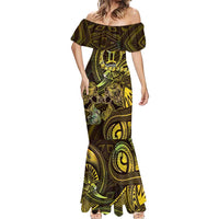 Personalised Polynesia Zodiac Gemini Mermaid Dress Galaxy Polynesian Pattern Chest Tattoo Style LT14 - Polynesian Pride