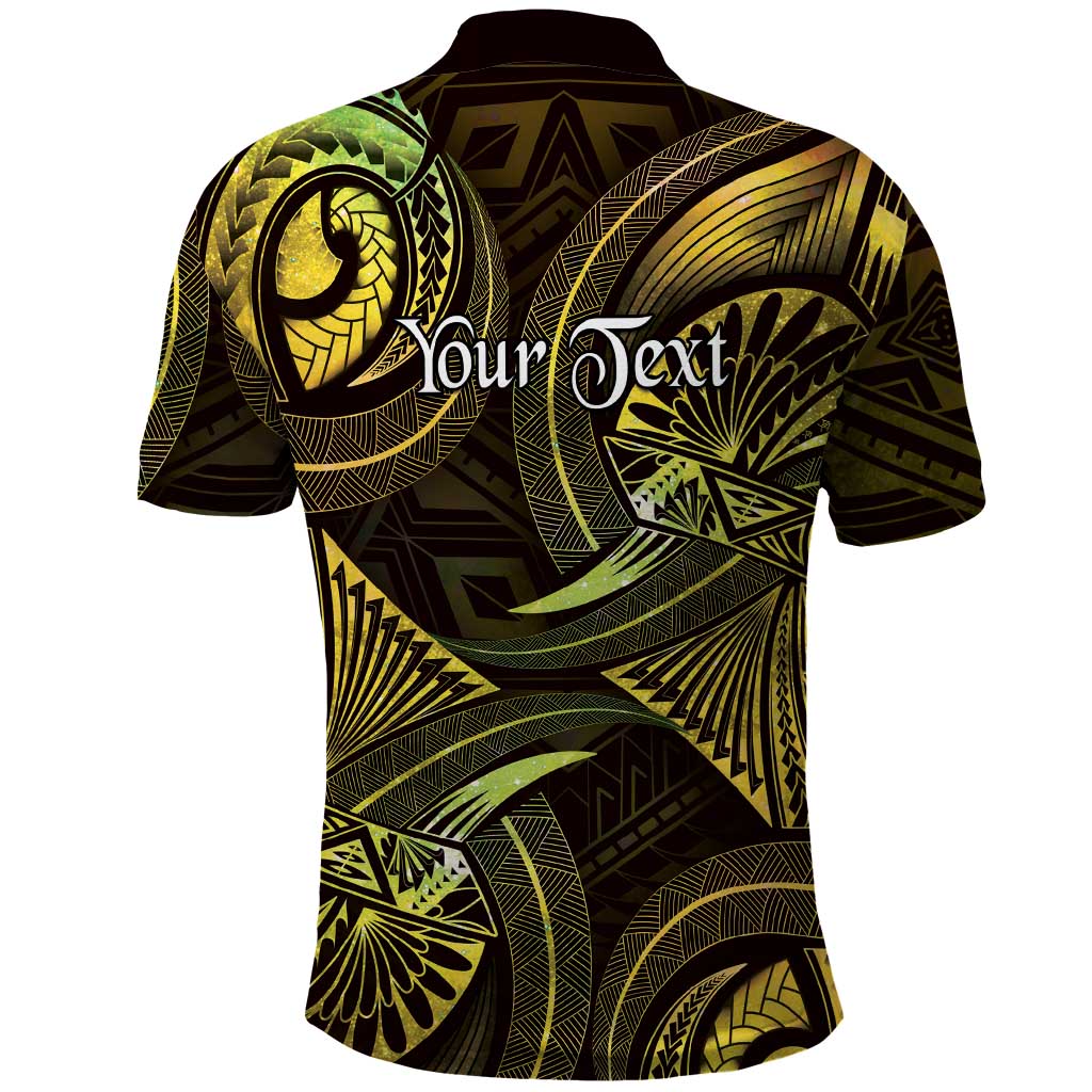 Personalised Polynesia Zodiac Gemini Polo Shirt Galaxy Polynesian Pattern Chest Tattoo Style LT14 - Polynesian Pride