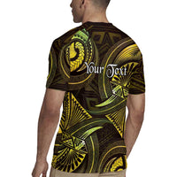 Personalised Polynesia Zodiac Gemini Rugby Jersey Galaxy Polynesian Pattern Chest Tattoo Style