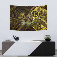 Personalised Polynesia Zodiac Gemini Tapestry Galaxy Polynesian Pattern Chest Tattoo Style LT14 - Polynesian Pride