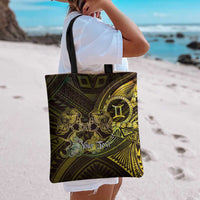 Personalised Polynesia Zodiac Gemini Tote Bag Galaxy Polynesian Pattern Chest Tattoo Style LT14 - Polynesian Pride