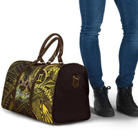 Personalised Polynesia Zodiac Gemini Travel Bag Galaxy Polynesian Pattern Chest Tattoo Style LT14 - Polynesian Pride