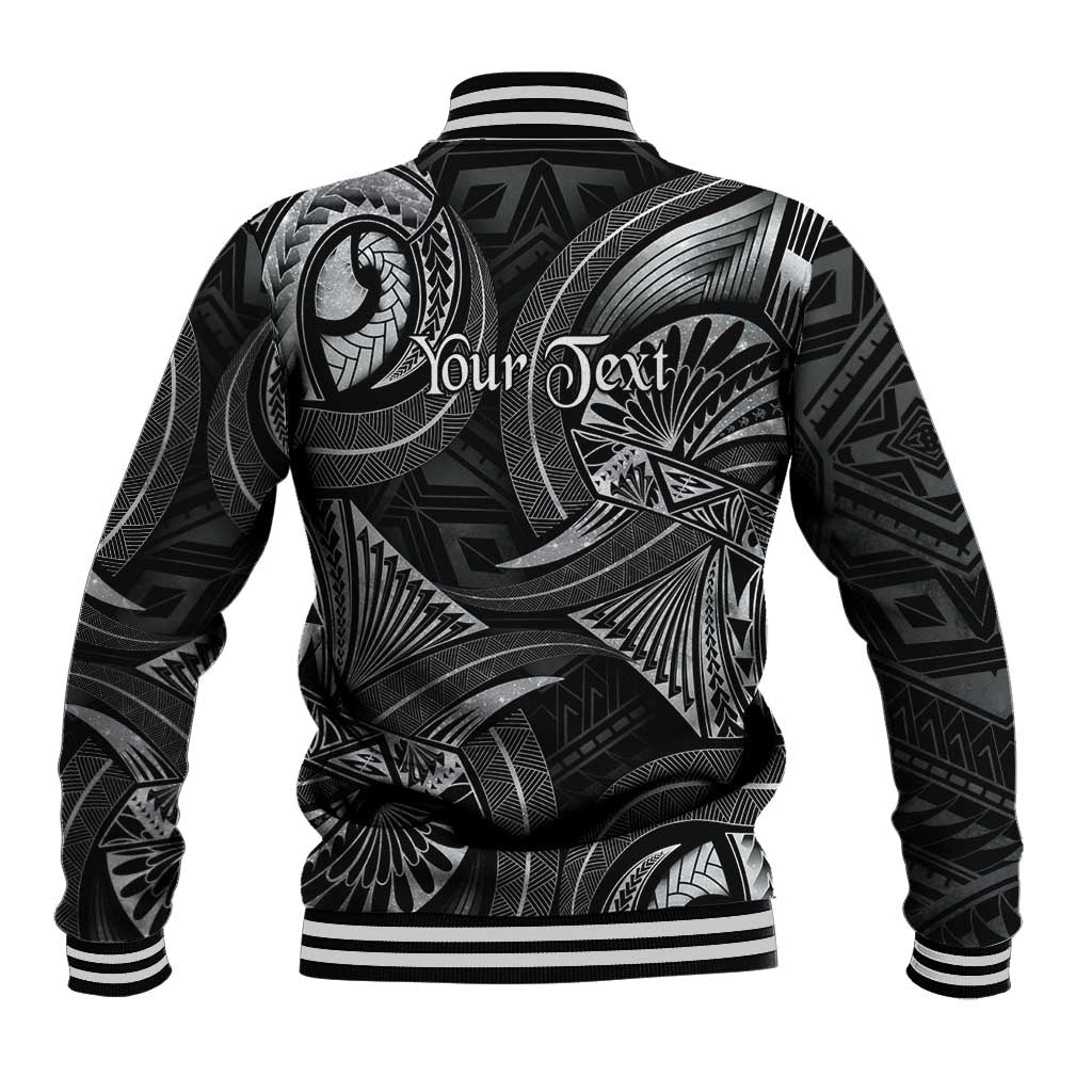 Personalised Polynesia Zodiac Cancer Baseball Jacket Galaxy Polynesian Pattern Chest Tattoo Style LT14 - Polynesian Pride