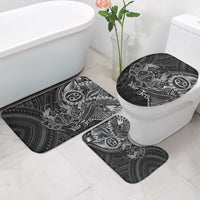 Personalised Polynesia Zodiac Cancer Bathroom Set Galaxy Polynesian Pattern Chest Tattoo Style LT14 - Polynesian Pride