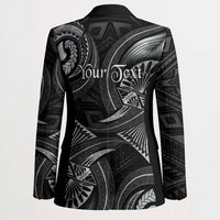 Personalised Polynesia Zodiac Cancer Blazer Galaxy Polynesian Pattern Chest Tattoo Style LT14 - Polynesian Pride