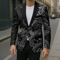 Personalised Polynesia Zodiac Cancer Blazer Galaxy Polynesian Pattern Chest Tattoo Style LT14 - Polynesian Pride