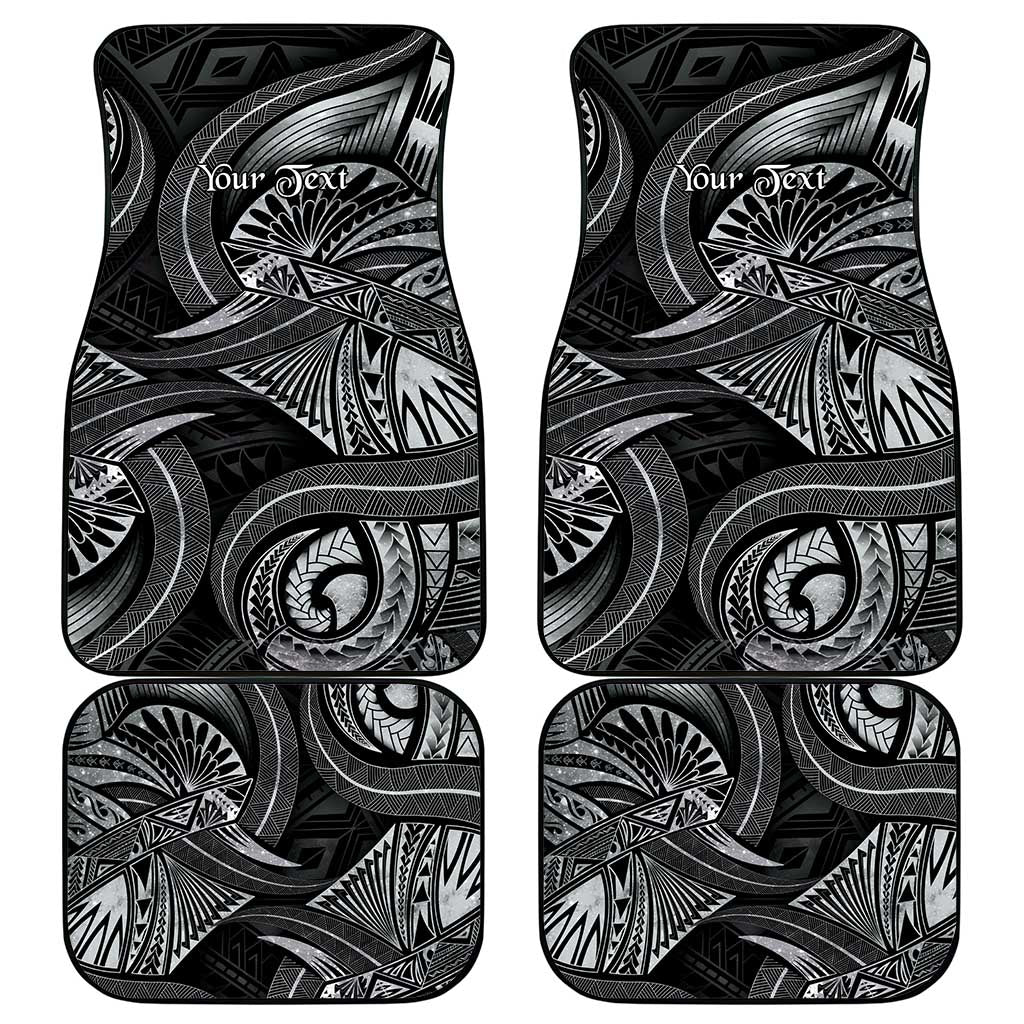 Personalised Polynesia Zodiac Cancer Car Mats Galaxy Polynesian Pattern Chest Tattoo Style