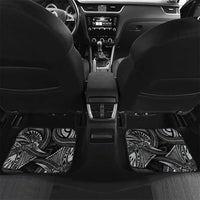 Personalised Polynesia Zodiac Cancer Car Mats Galaxy Polynesian Pattern Chest Tattoo Style