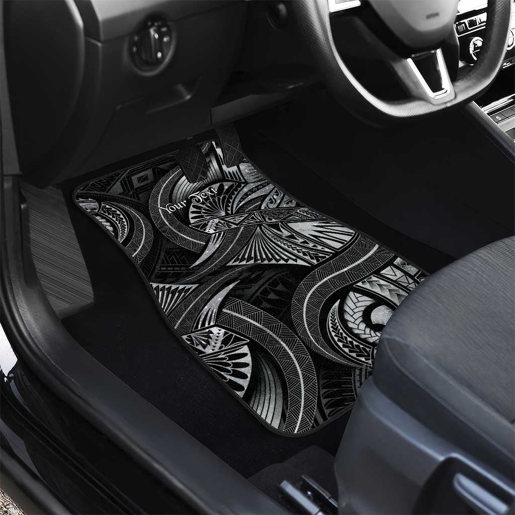 Personalised Polynesia Zodiac Cancer Car Mats Galaxy Polynesian Pattern Chest Tattoo Style