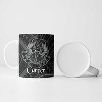Personalised Polynesia Zodiac Cancer Ceramic Mug Galaxy Polynesian Pattern Chest Tattoo Style LT14 - Polynesian Pride