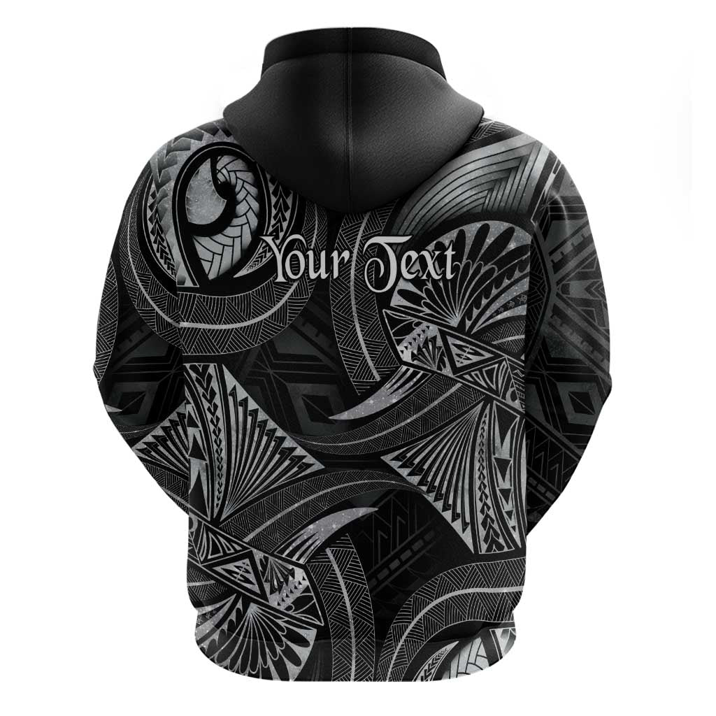 Personalised Polynesia Zodiac Cancer Hoodie Galaxy Polynesian Pattern Chest Tattoo Style LT14 - Polynesian Pride