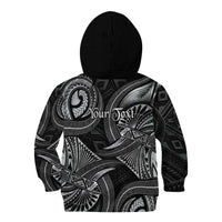 Personalised Polynesia Zodiac Cancer Kid Hoodie Galaxy Polynesian Pattern Chest Tattoo Style LT14 - Polynesian Pride