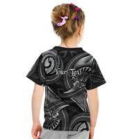 Personalised Polynesia Zodiac Cancer Kid T Shirt Galaxy Polynesian Pattern Chest Tattoo Style LT14 - Polynesian Pride