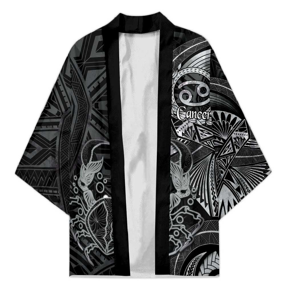 Personalised Polynesia Zodiac Cancer Kimono Galaxy Polynesian Pattern Chest Tattoo Style