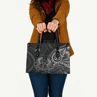 Personalised Polynesia Zodiac Cancer Leather Bag Galaxy Polynesian Pattern Chest Tattoo Style LT14 - Polynesian Pride
