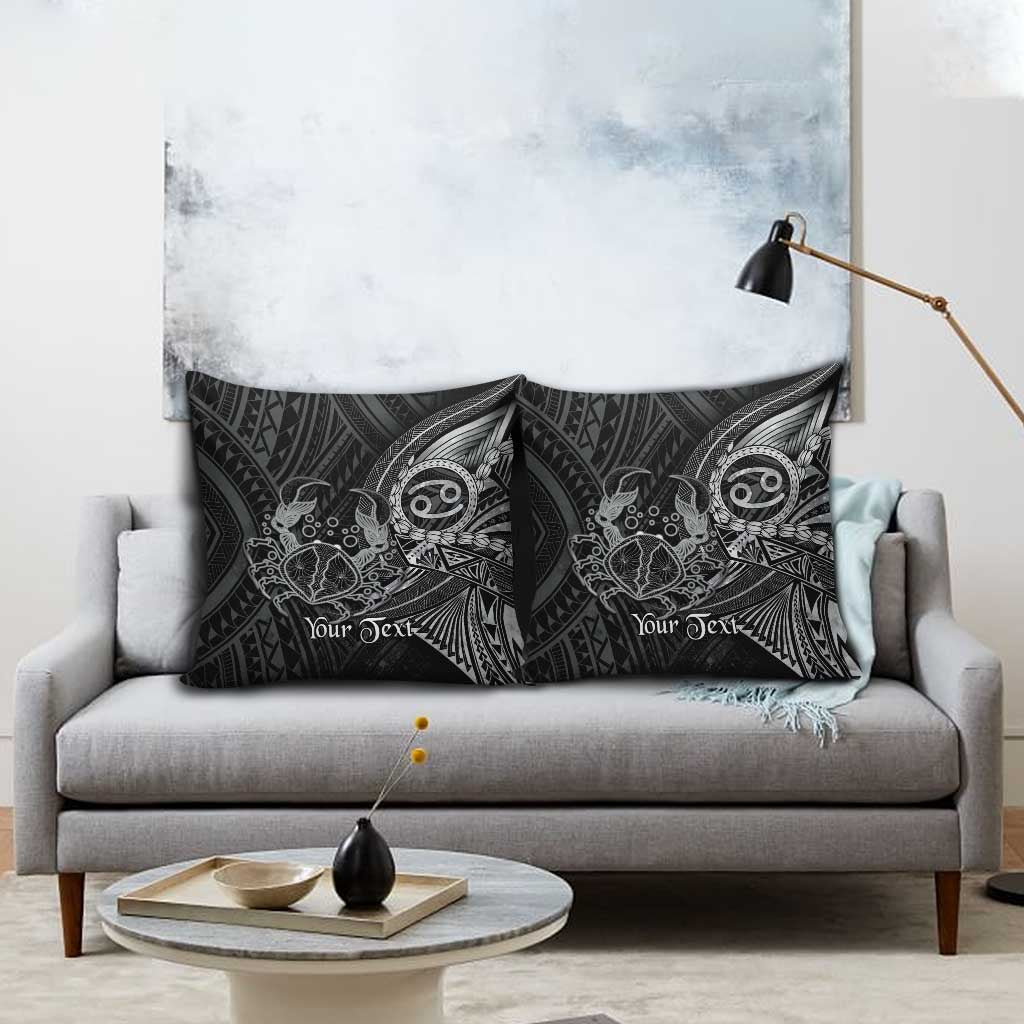 Personalised Polynesia Zodiac Cancer Pillow Cover Galaxy Polynesian Pattern Chest Tattoo Style LT14 - Polynesian Pride