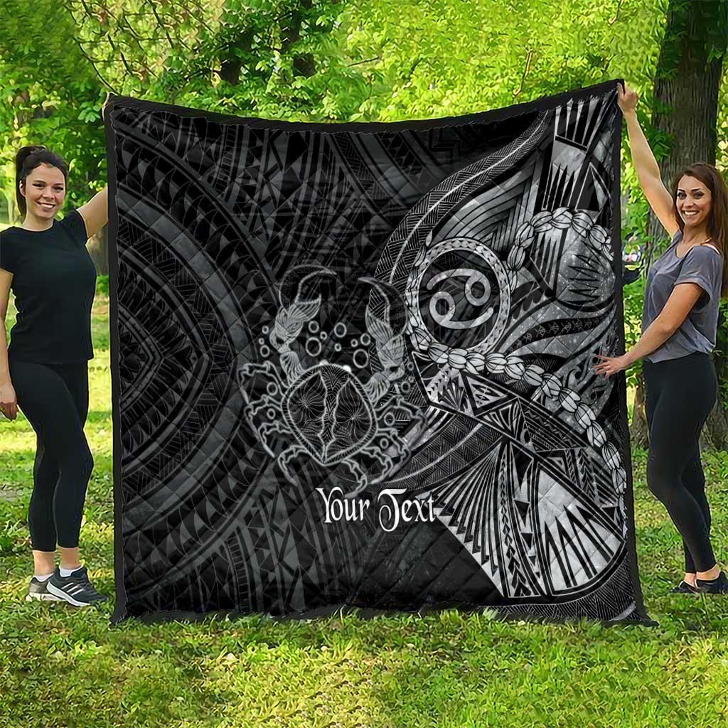 Personalised Polynesia Zodiac Cancer Quilt Galaxy Polynesian Pattern Chest Tattoo Style LT14 - Polynesian Pride